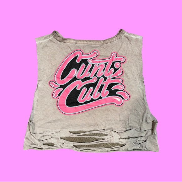 C u n t cult crop top - Picture 1 of 2
